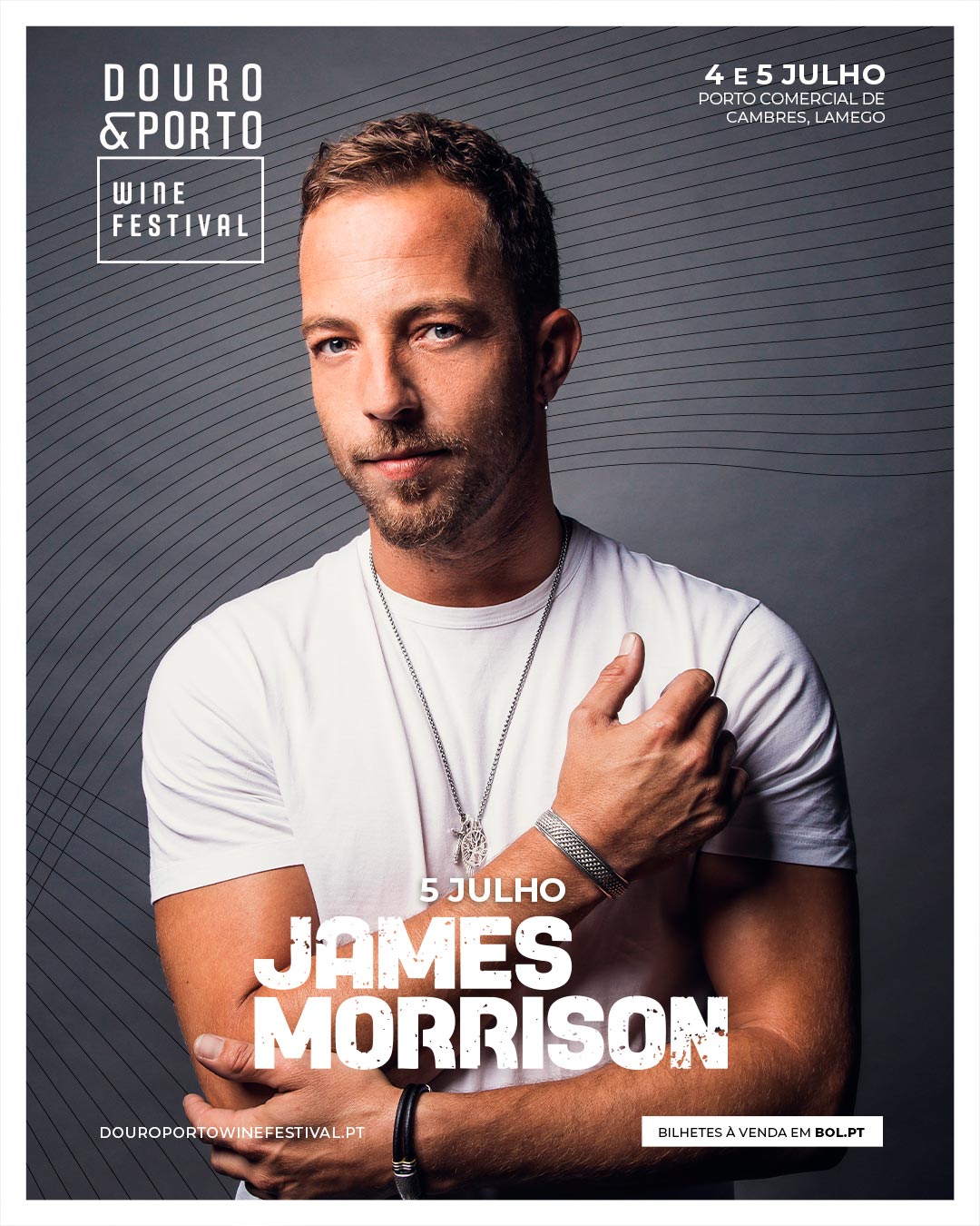 DOURO PORTO WINE FESTIVAL - JAMES MORRISON