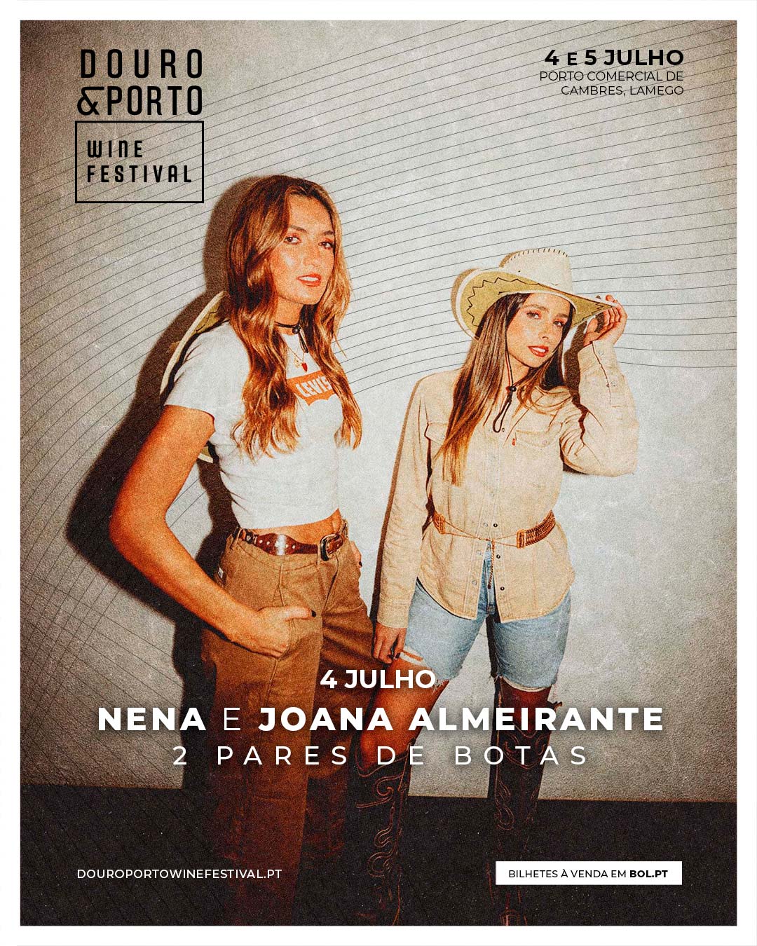 DOURO PORTO WINE FESTIVAL -NENA E JOANA ALMIRANTE