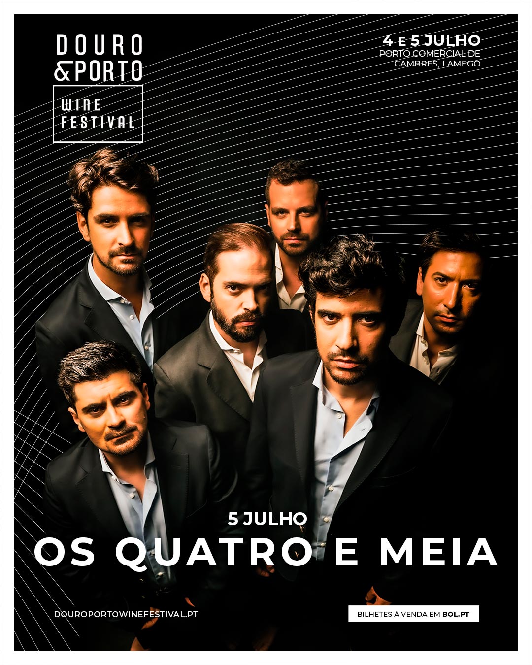 DOURO PORTO WINE FESTIVAL - OS QUATRO E MEIA
